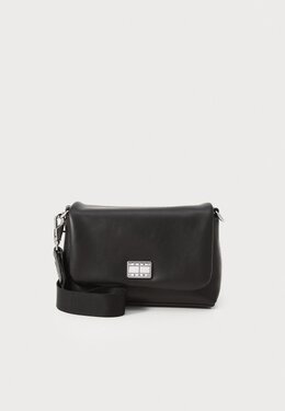 Сумка через плечо AMERICAN COOL FLAP CROSSOVER Tommy Jeans, черный tob51h0f6-q11 | black