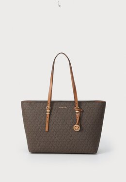 Сумка для покупок QUINN TOTE Michael Kors, коричневый mk151h1sl-o11 | brown/acorn