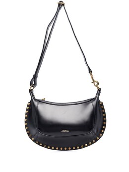 Isabel Marant Oskan Moon Leather Shoulder Bag pp0003fa-a1c01m01bk