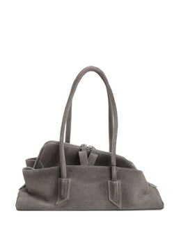 The Attico La Passeggiata Small Leather Shoulder Bag 251wah00058lbt108aa084