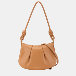 Loewe Brown Leather Paseo Satchel 1186548