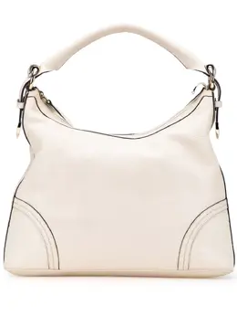 Gucci 2000-2015 Pebbled Calfskin with Guccissima Trim Signoria shoulder bag 31349830