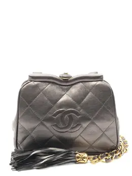 Chanel 1989-1991 matelassé chain shoulder bag 31178450