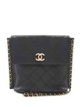 Chanel 2021-2022 matelasse-quilting leather chain bag 31292575