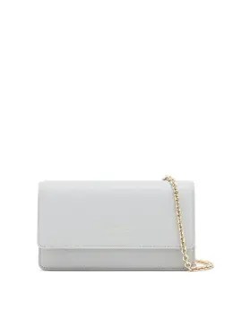 Emporio Armani chain-strap leather clutch bag 30935631