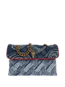Kurt Geiger London Kensington paisley-print chain shoulder bag 31096002