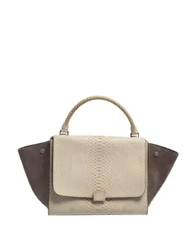 Celine medium Trapeze python-leather tote bag 24477073
