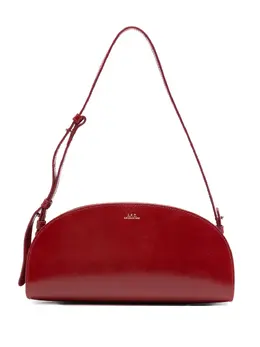 A.P.C. Demi-Lune leather shoulder bag 31072140
