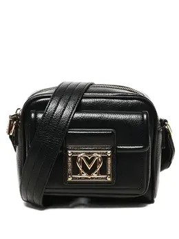 Сумка через плечо с логотипом Love Moschino, черный 31092843 | черный
