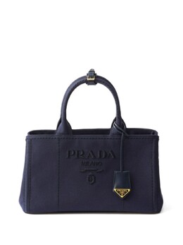 Большая холщовая сумка Prada, синий 1bg554v8om2cya | синий