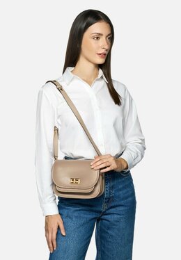Сумка через плечо FLAVRIE Geox, светло-серый ge151h00b-b12 | light taupe