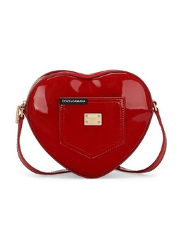 Dolce & Gabbana лакированная сумка на плечо Heart, красный eb0248a1471 | красный