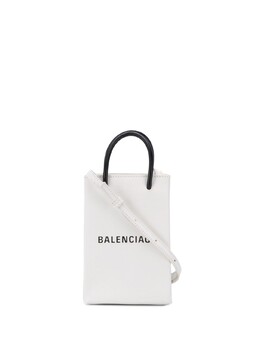 Balenciaga сумка для телефона Shopping, белый 5938260ai2n | белый