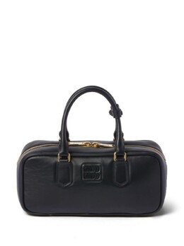 Miu Miu мини-сумка с верхней ручкой, черный 5bb148vooo2f8k | черный