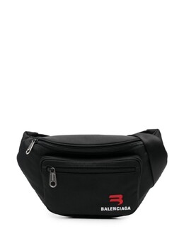 Balenciaga поясная сумка Explorer с вышивкой, черный 701749210bw | черный