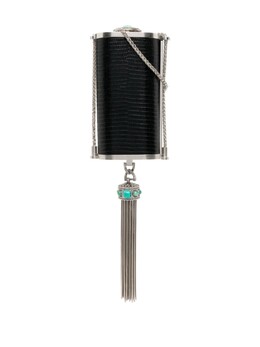 Roberto Cavalli сумка на плечо с кисточкой, черный rwb002pz162 | черный