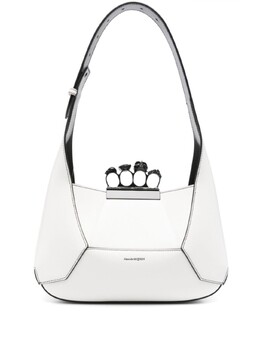 Alexander McQueen сумка на плечо Four Ring, белый 731135dytav9210 | белый