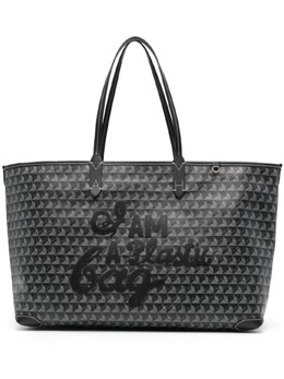 Anya Hindmarch сумка-тоут I Am A Plastic Bag, серый 194839 | серый