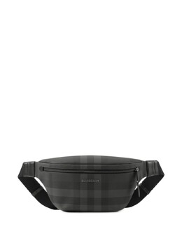 Burberry поясная сумка Cason в клетку, черный 8073267 | черный