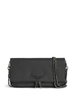 Zadig & Voltaire рок кожаный клатч, черный lwba00001 | черный
