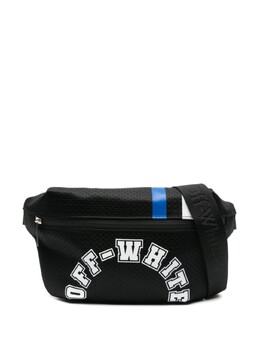 Off-White сетчатая поясная сумка Outdoor Baseball, черный omno043s24fab0011001 | черный