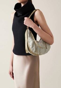 Сумка FOLD SMALL Borbonese, бежевый b5b51h0by-b12 | kaki