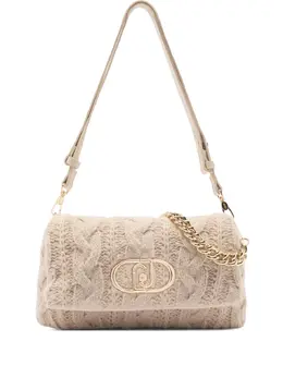Liu Jo medium LaPuffy cable-knit cross body bag 31046177