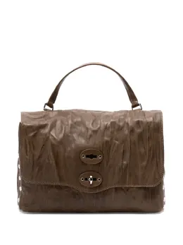 Zanellato studded leather shoulder bag 31283449