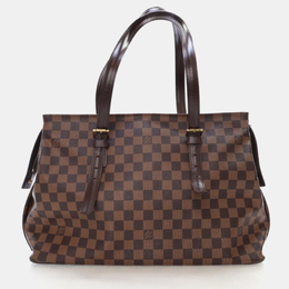 Louis Vuitton Chelsea Brown Damier Ebene Coated Canvas Tote Bag 1184602