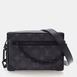 Louis Vuitton Soft Trunk Monogram Eclipse Canvas Shoulder Bag 1184530