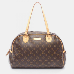 Louis Vuitton Montorgueil GM Brown Monogram Canvas Shoulder Bag 1185504