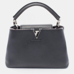 Louis Vuitton Capucines BB Pink Leather Top Handle Bag 1185549