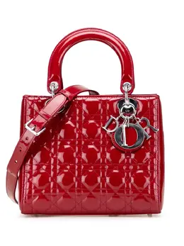 Christian Dior 2017 Medium Patent Cannage Lady Dior satchel 31366744