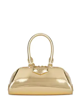 Givenchy mini Antigona East-West metallic tote bag 31313614