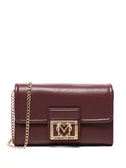 Love Moschino logo-plaque shoulder bag 31091944