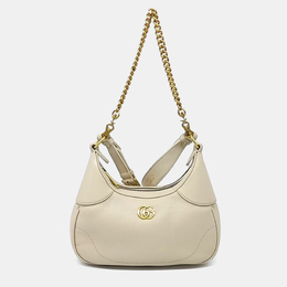 Gucci Cream Leather Aphrodite Shoulder Bag Small 1187384