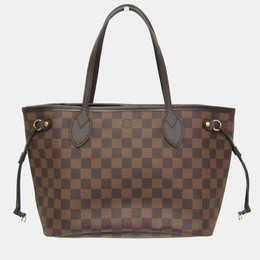 Louis Vuitton Neverfull PM Damier Ebene Coated Canvas Tote Bag 1186945