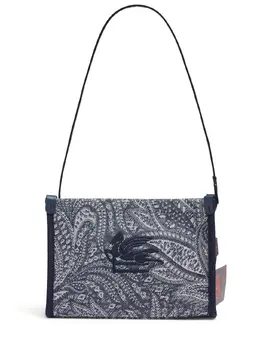 Etro Printed Cotton Blend Shoulder Bag 82iuww012-njiwqkm1