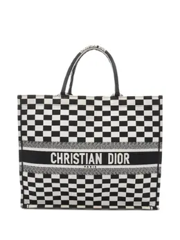 Christian Dior 2000s Book checkered tote bag 31179944