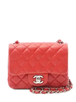 Chanel 2013-2014 mini Classic Flap matelassé chain shoulder bag 31032188
