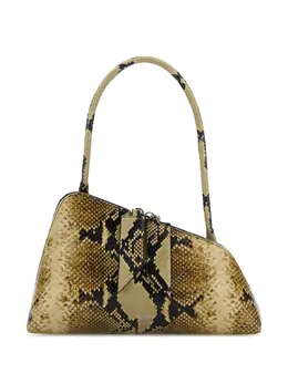 The Attico snakeskin leather shoulder bag 31089733
