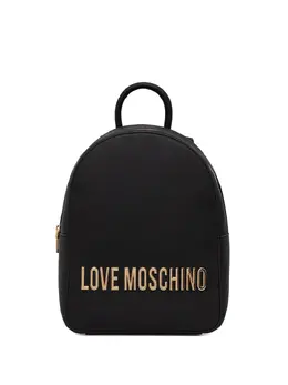 Love Moschino logo-plaque backpack 31219609