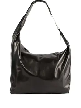 Rick Owens Gemini shiny-calfskin shoulder bag 31229592