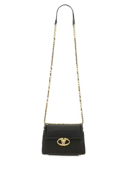 Valentino Garavani-Nappa Leather "Vlogo" Shoulder Bag-Donna 52282816921940
