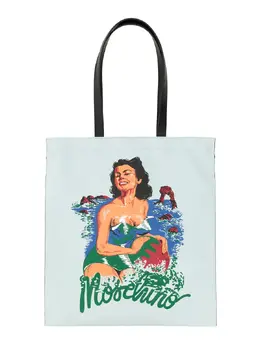 Moschino-Hawaiian Print Tote Bag-Uomo 52283000750420