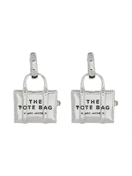 Marc Jacobs-Mini Icon Earrings "The Tote Bag"-Donna 52283860386132