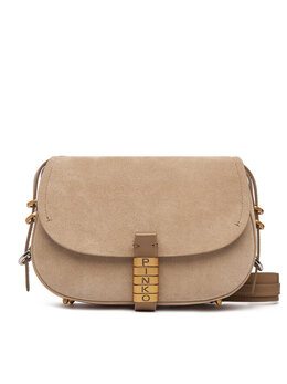 Сумка Saddle Mini PE PLTT 103831 A29N Pinko, бежевый 8057769829672 | beige