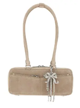 Self-Portrait-Baguette Shoulder Bag With Charm-Donna 52286621745492