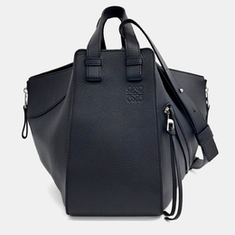 Loewe Black Leather Hammock Bag Small 1187473