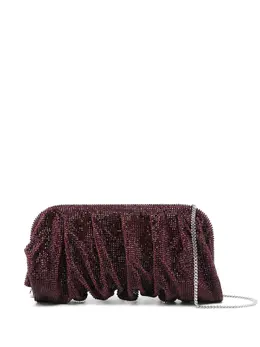 Benedetta Bruzziches embellished gathered clutch 31127261